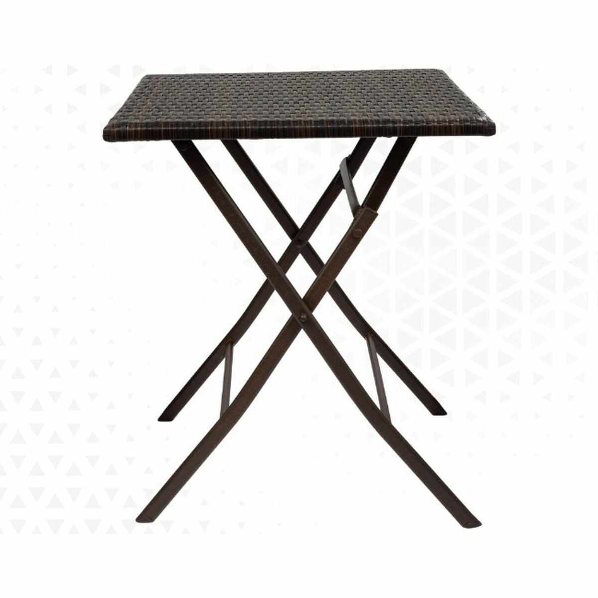 Conjunto de mesa com 2 cadeiras Aktive Quadrado 60 x 72 cm